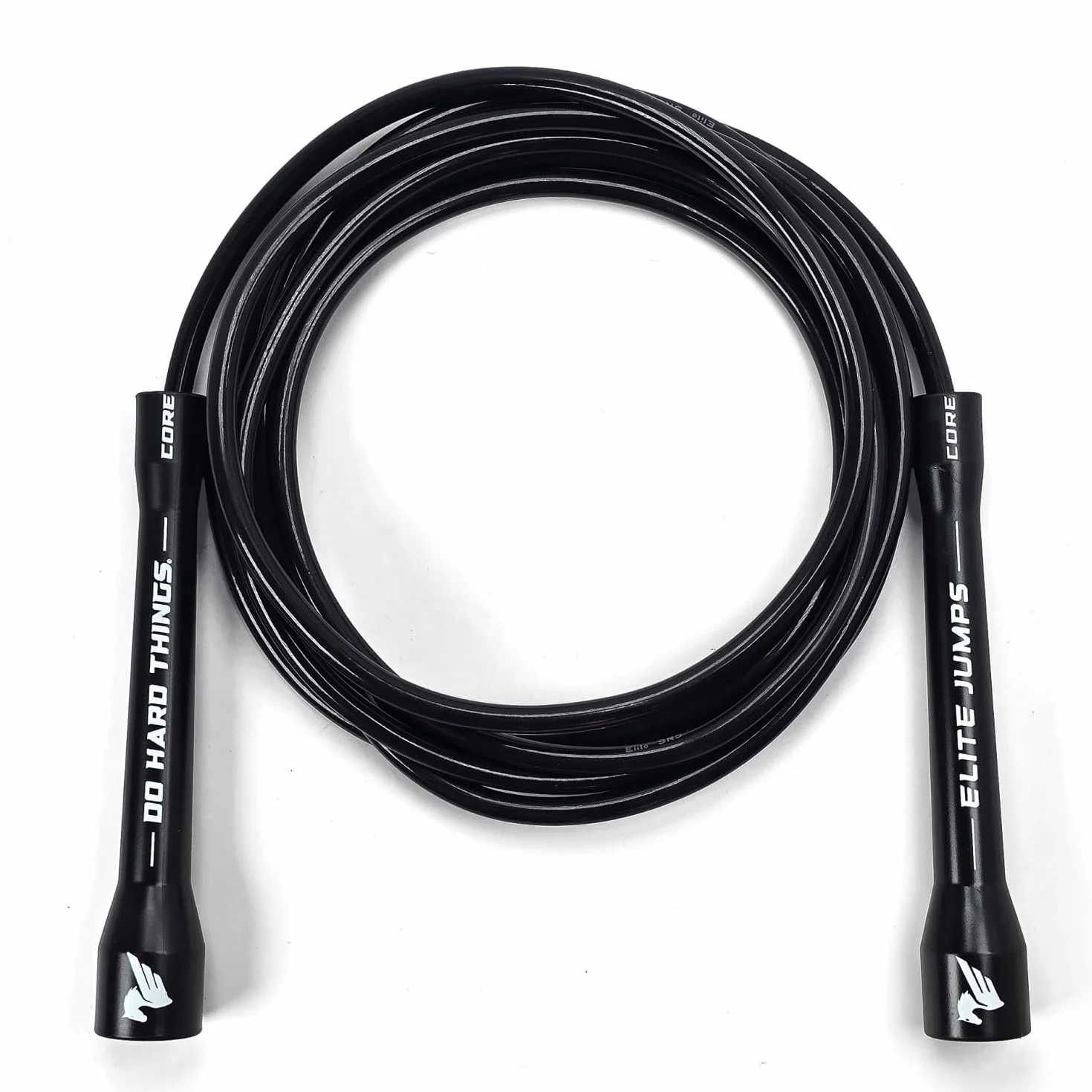 Elite Jumps Do Hard Things Beaded Jump Rope - Adjustable Bead Jump Ropes for Fitness - Unbreakable Handles and Shatterproof Beads - Perfection Addition to Your Exercise Equipment
