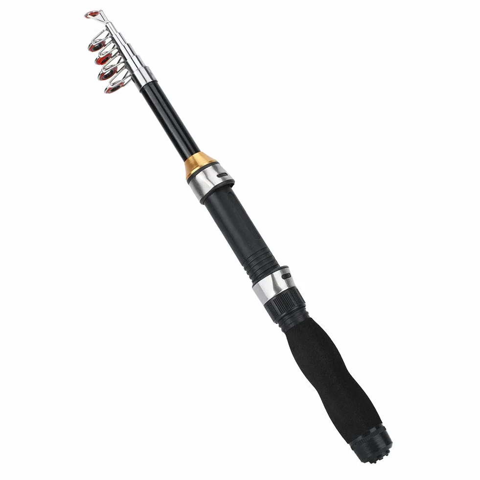 Caña de Pescar Portátil 1.2M para Hielo y Mar Compacta Modelo 28049-100