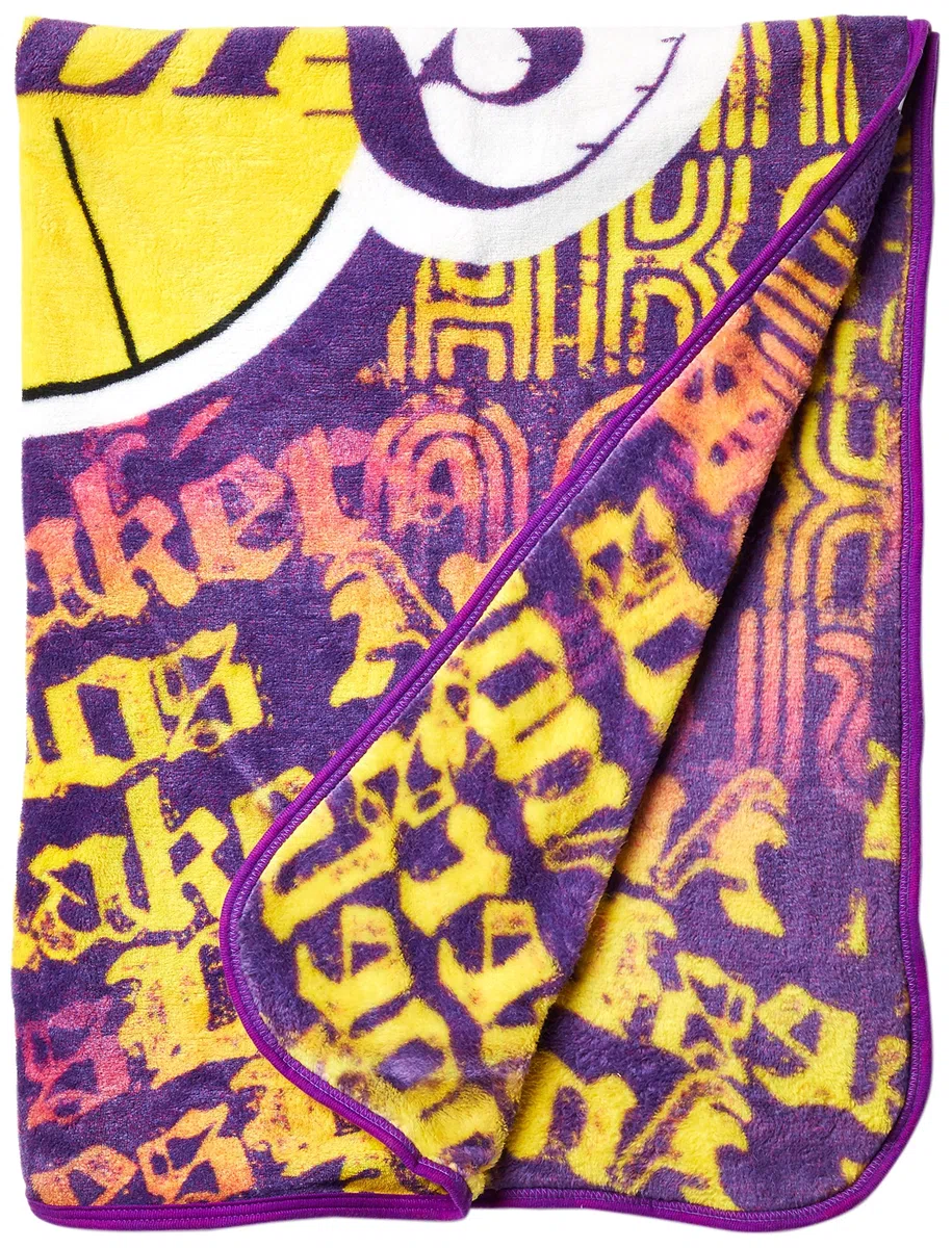 'Northwest Officially Licensed NBA Redux Micro Raschel Throw Blanket, Multi Color, 46'' x 60'''