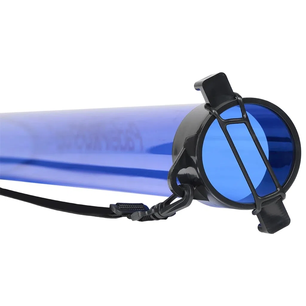 Padel Pro Shop Tubo Recogepelotas de Pádel Azul 2026 - Recogedor Ergonómico de Alta Resistencia, Capacidad 15 Bolas, Accesorio Ligero para Entrenamiento y Clases