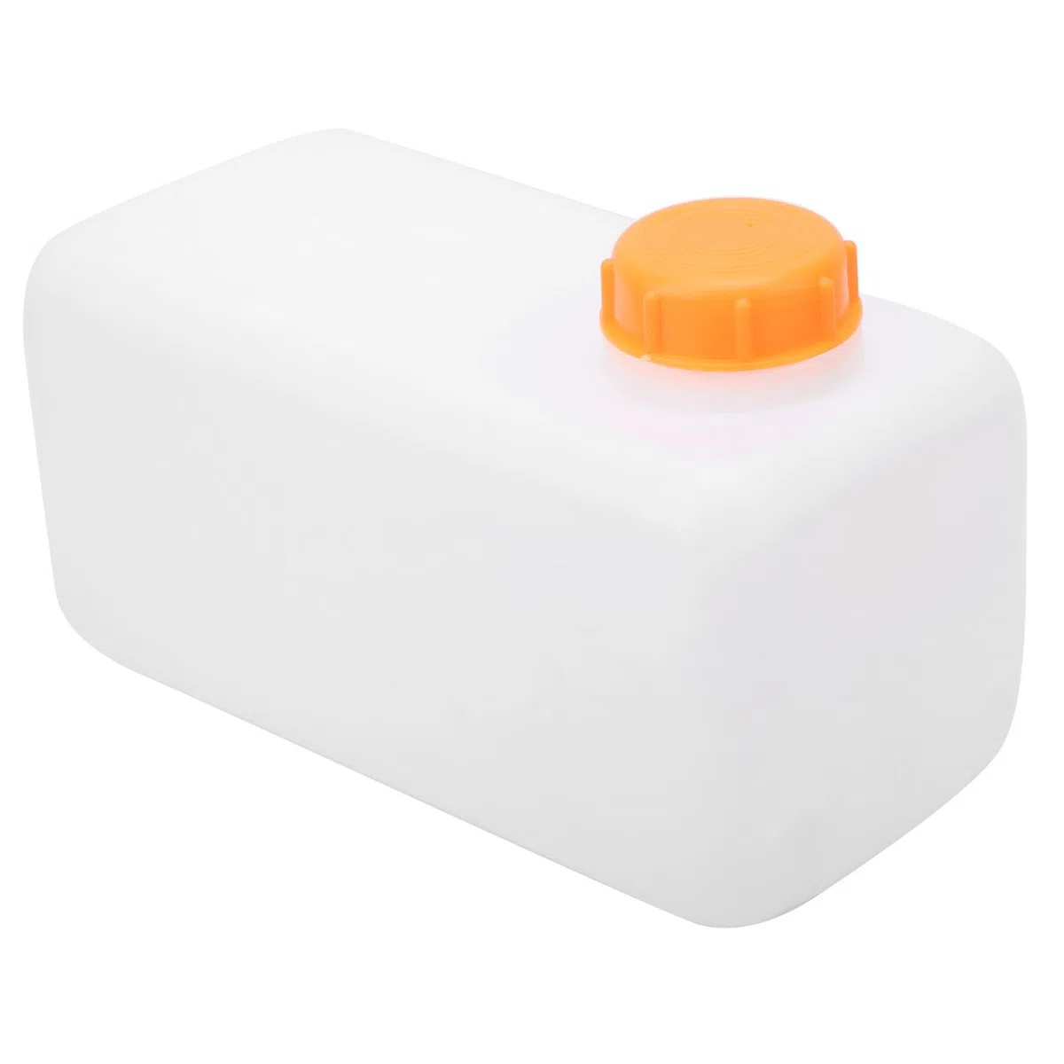 Syrisora Tanque de Gasolina de Plástico de 5,5 L, Gran Capacidad para Caja de Calentador de Estacionamiento de Aviación para Coches, Camiones, Barcos, Transpirable y Resistente (Naranja)