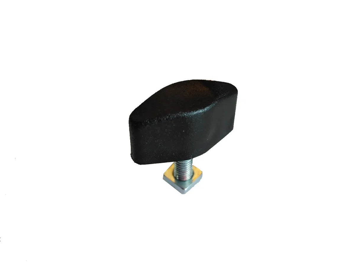 Palomilla para Tubos de avancé para Camping Bolsa de 10 Unidades, palomilla y Tuerca Cuadrada Medidas M5 x 14