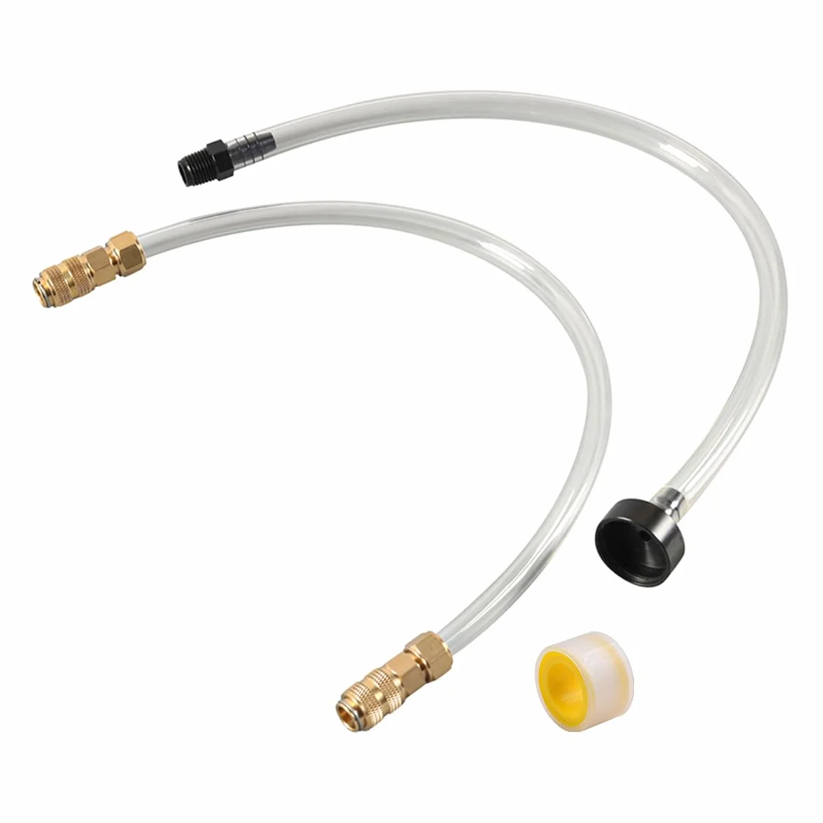 Kit de Purga para Barcos, Sistema de dirección hidráulica, Tubo de llenado de Manguera, Kit de Purga para Barcos Marinos, Accesorios para timón hidráulico Seastar