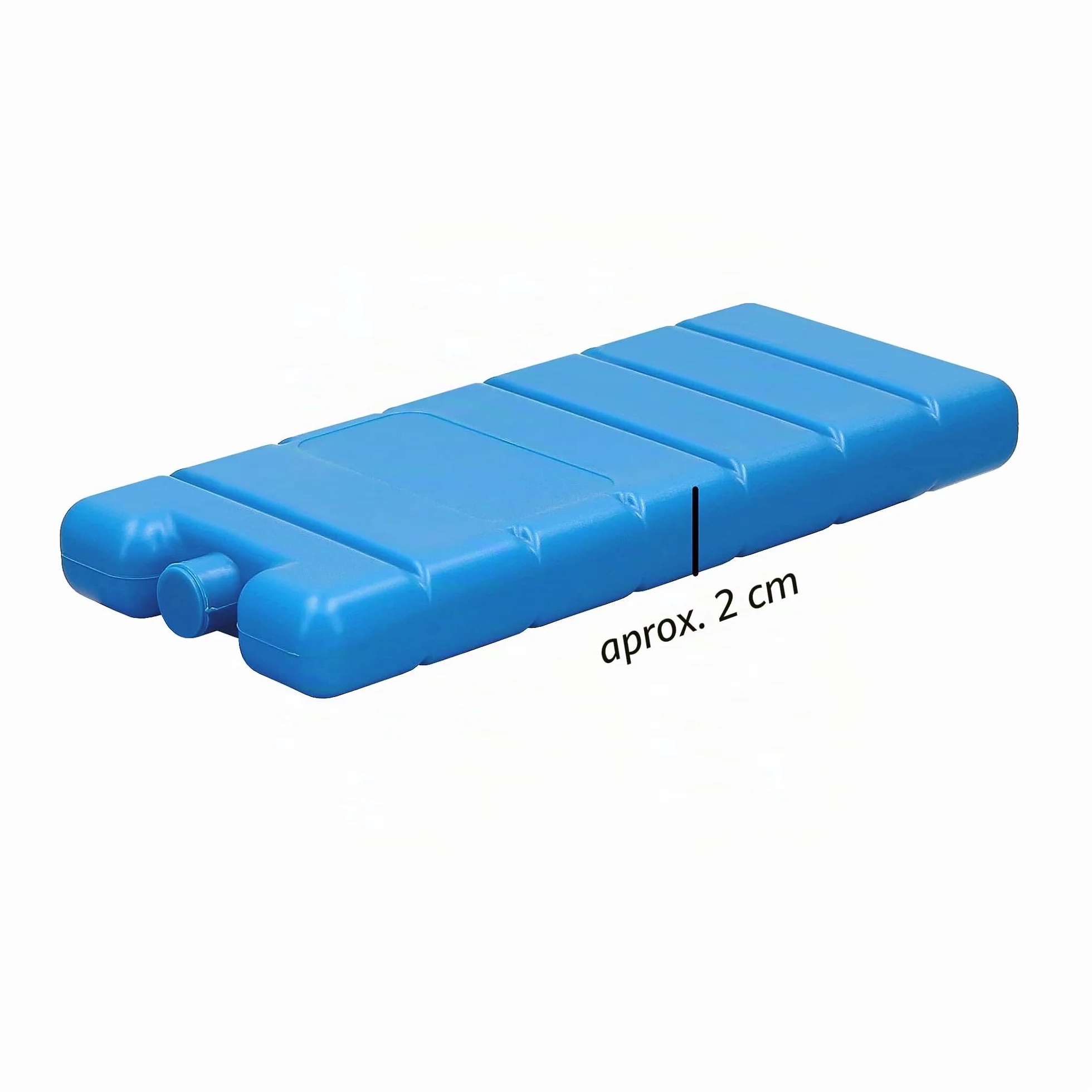 VonBueren 8 x acumulador de Frio para Nevera portatil | 12h | Placas Hielo Nevera portatil de 200 g | Azul | ca. 16,5 x 7,5 x 2 cm |