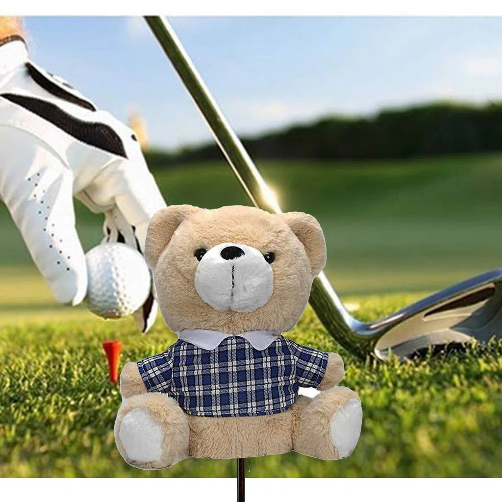 Colcolo Novedad Club Head Cover Headcover Reemplazo para 460cc Wood Driver - Portable Lovely Animal para Niños Adultos