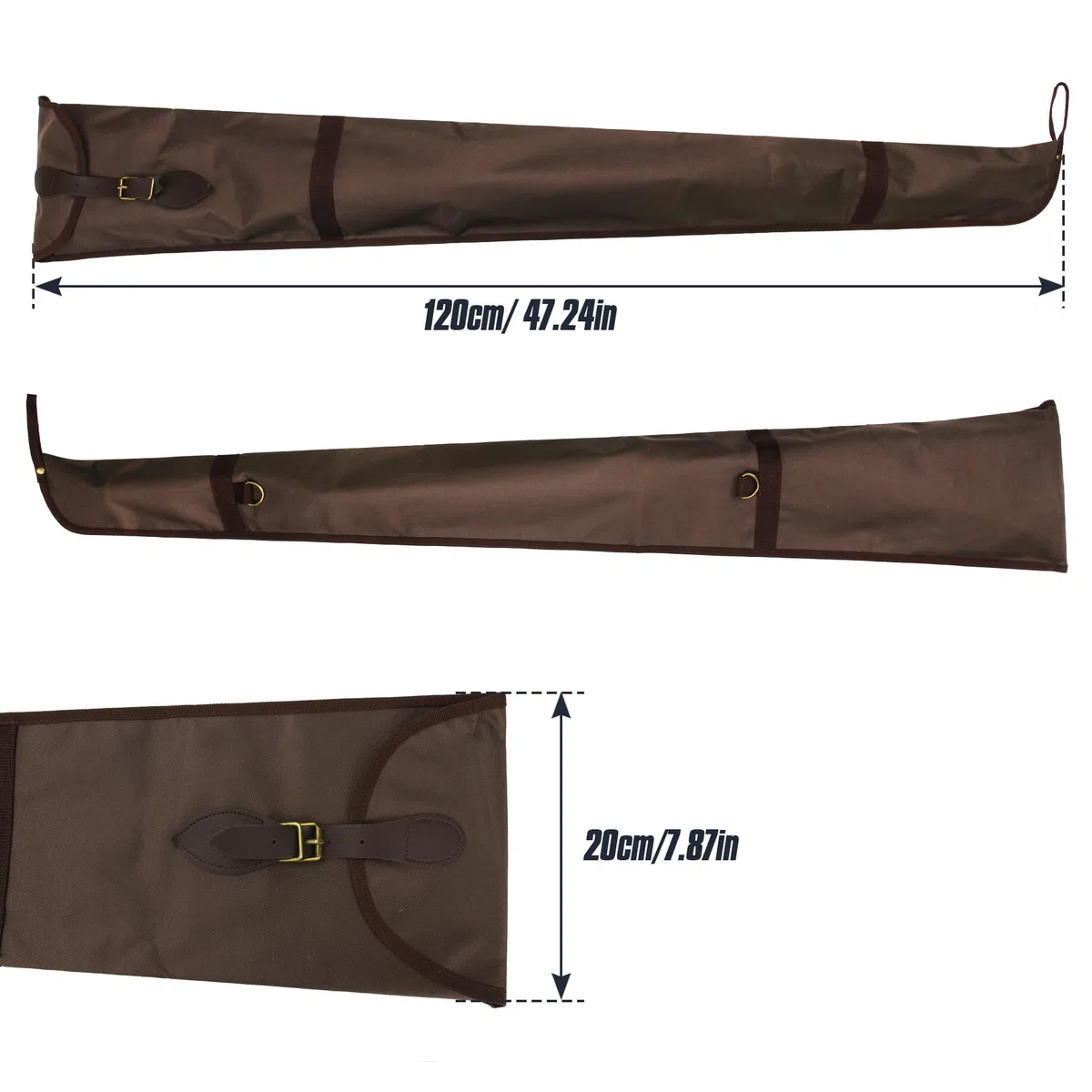 VicBre Bolsa de Escopeta sin Espuma 120cm x20cm