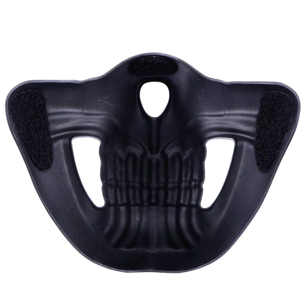 Máscara táctica para airsoft, paintball, camuflaje, fiesta de Halloween, cosplay, media cara