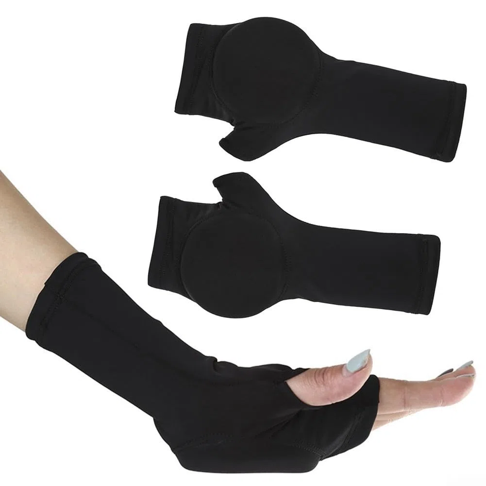 Equipo de protección de patinaje artístico Protectores de muñeca en línea con almohadillas de protección de palma Protección de muñeca para patinadores de hielo Protectores de mano de nailon