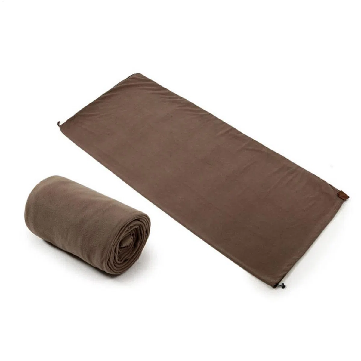 Generisch Saco de dormir para camping, saco de dormir con cremallera, saco de dormir de viaje de forro polar con de almacenamiento, ideal para camping, senderismo, exteriores, viajes, trekking