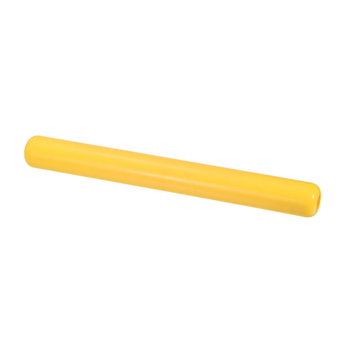 PATIKIL Junior Relevo Pista Bastón, Plástico Tubo Carrera Campo Correr Palo para Atletismo Exterior Deporte Juego Herramienta, Amarillo