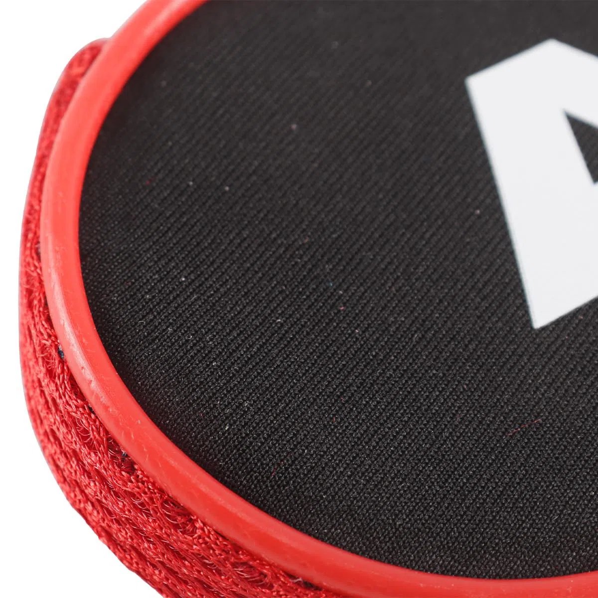 1 Juego de fundas para cabezas de palos de golf con bordado de números rojos y negros, cierre de cremallera larga y material de neopreno para hierros de golf.