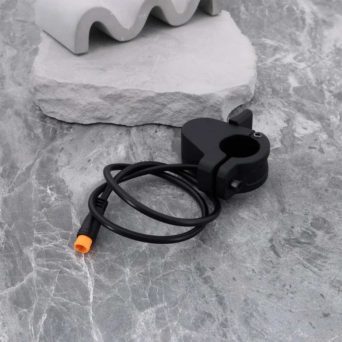 Acelerador de Pulgar para Bicicleta Eléctrica 300X con Enchufe Impermeable para Bicicletas Eléctricas de 24 V 36 V 48 V 60 V Y 72 V