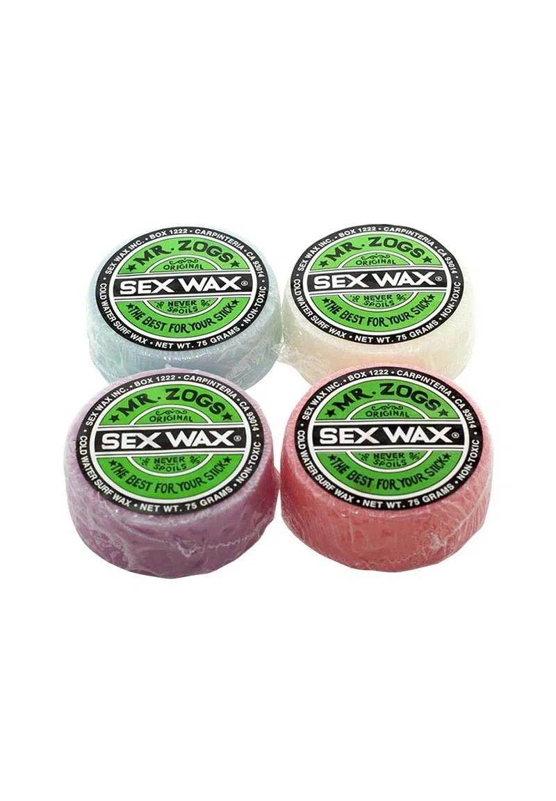 SEX WAX MR. ZOGS Cold Sex Wax Original Surfwachs Green