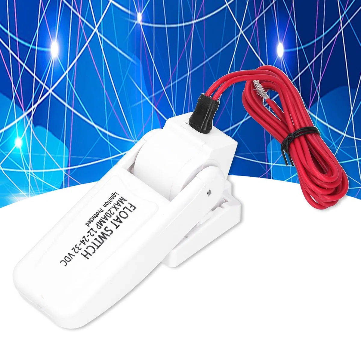 Bombas de Sentina con Interruptor de Flotador para Barcos, Seguridad Eléctrica Automática, Uso Fácil de Limpiar para Ingeniería Electrónica con Soldadura Ultrasónica, Adecuadas