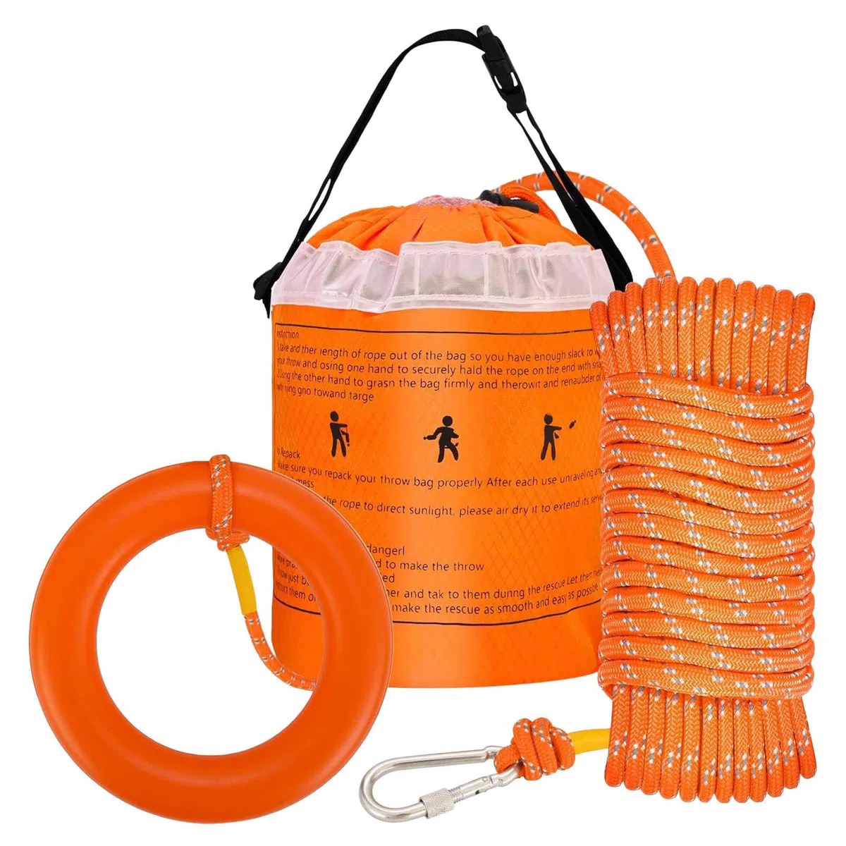 De Rescate Acuático,Flotador para Kayak 400 kg | Equipo De Seguridad Multiusos para Salvamento, Inundaciones, Pesca Y Deportes Acuáticos