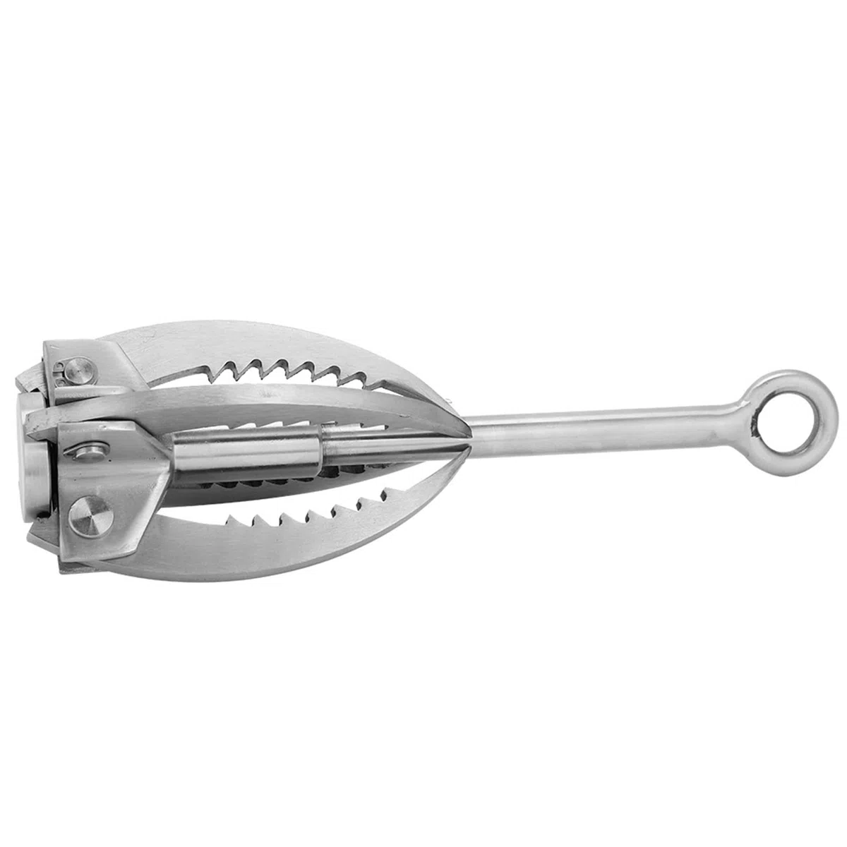 EVGATSAUTO Pistola con Gancho de Rezón, Cuchillos Arrojadizos, Gancho de Agarre Plegable de Acero Inoxidable, Equipo de Herramientas de Supervivencia con Garra para Escalada en Roca