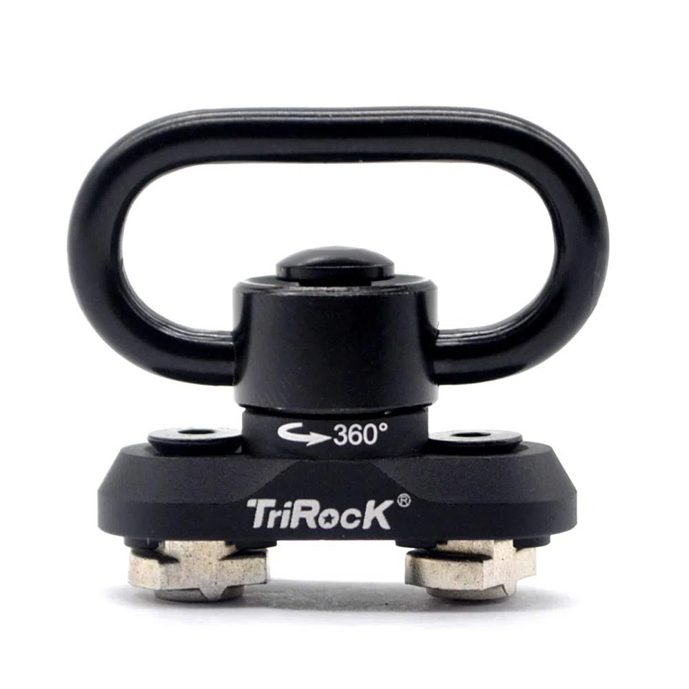 TRIROCK MI0k Mount Adapter and Sling Swivel 1.25 Inch Quick Detachable Kit with 360 Degree Rotation