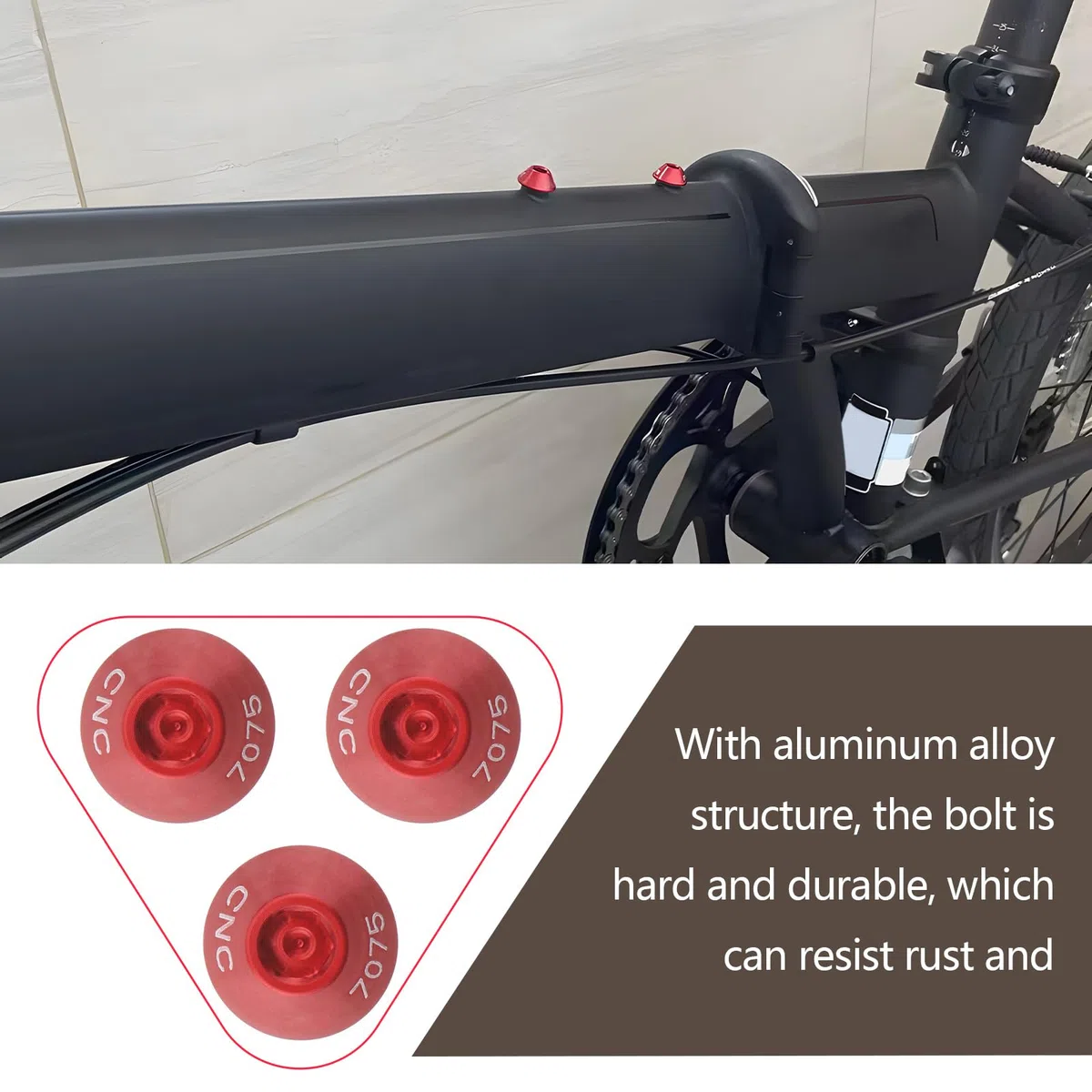 4 tornillos hexagonales M5 x 12 mm para soporte de botellas de agua para bicicleta, soporte para botellas de agua, tornillos para bicicleta de montaña, bicicleta de carretera
