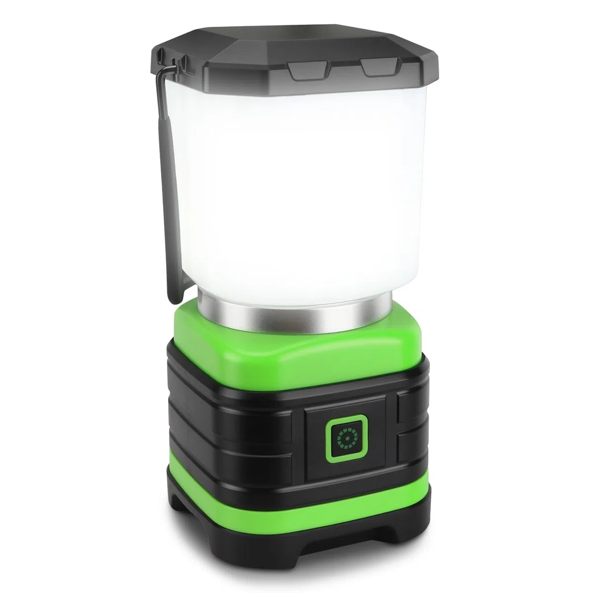 EXTRASTAR Linterna de Cámping 260 lúmenes, Lámpara de Cámping con Pilas, Luz de Cámping 2 Modos de iluminación, para Cámping, Senderismo, Pesca, Cortes de Energía