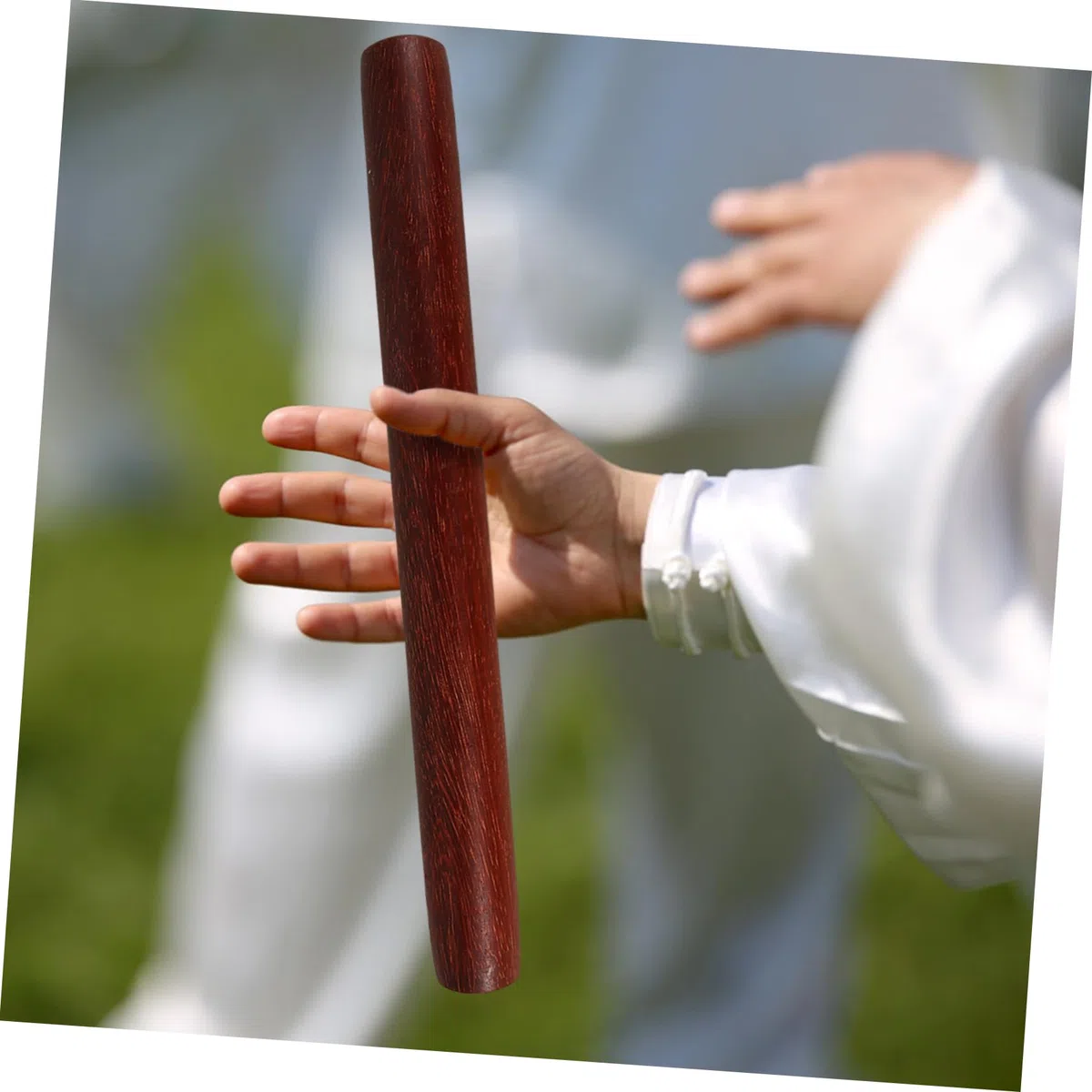 SUPVOX Profesionales de Madera Resistentes para Tai Chi y Kungfu, Palo de Artes Marciales Portátil Adecuado para Ejercicio al Aire Libre Diseño Sencillo y Duradero