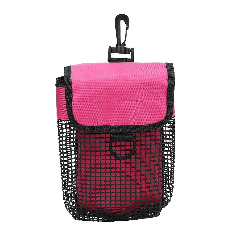 Bolsa De Buceo Malla Para Esnórquel, Natación Lona Resistente Net Paquete Equipo Ligero Portátil Al Aire Libre Con Hebilla Pesca Unisex Adulto Mesh Equipment Deportivo Bag Pool Playa Viajes Gimnasio