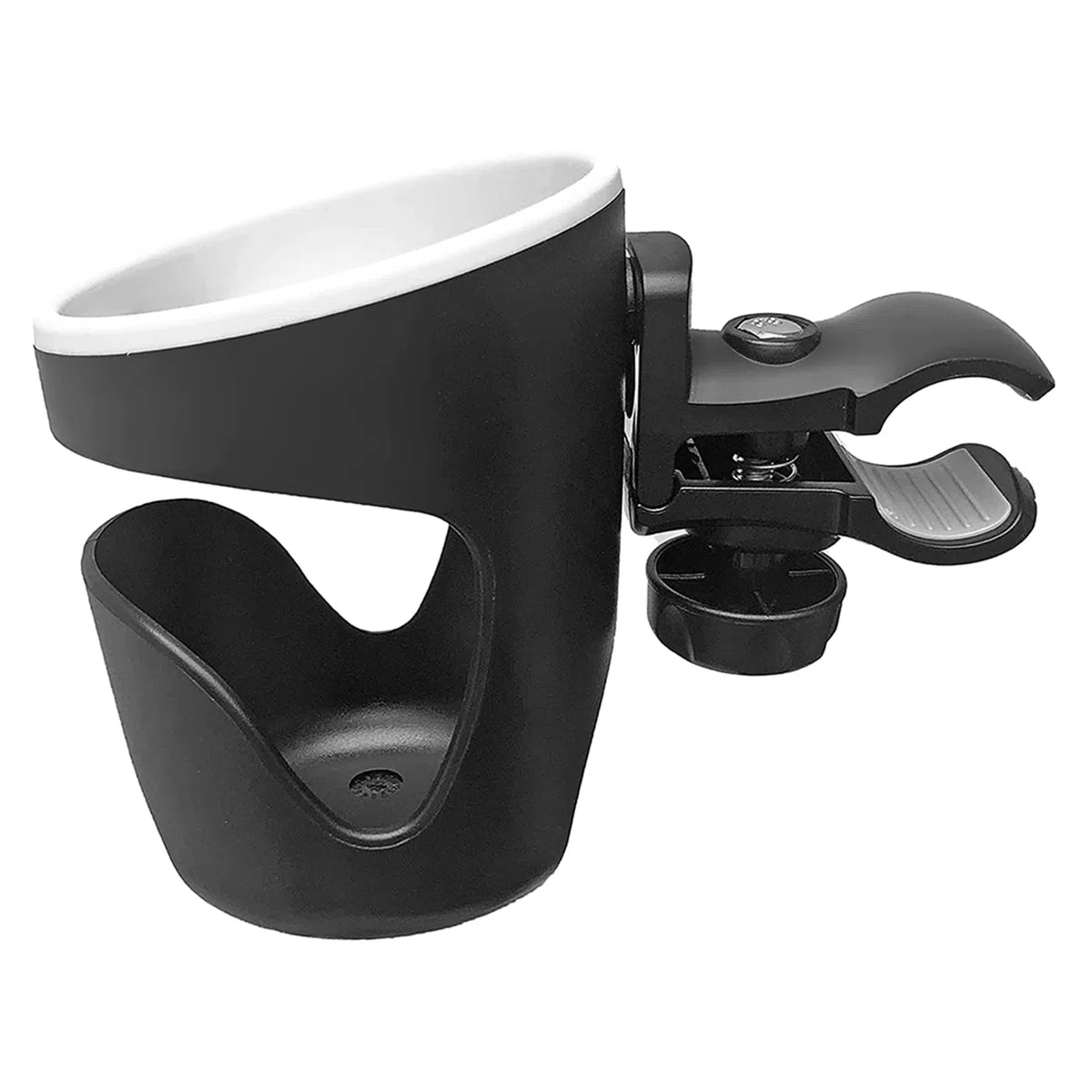 TsoLay Portavasos universales para barcos, 2 unidades, negro, ABS