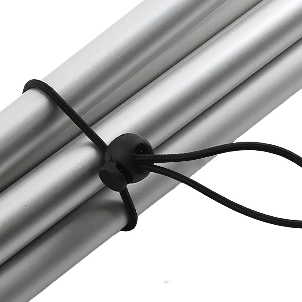 Bastones de aluminio de licra, cubierta ajustable para toldo, varillas telescópicas para sombrilla de playa, postes portátiles y ligeros para tienda de campaña para camping, mochileros y toldos