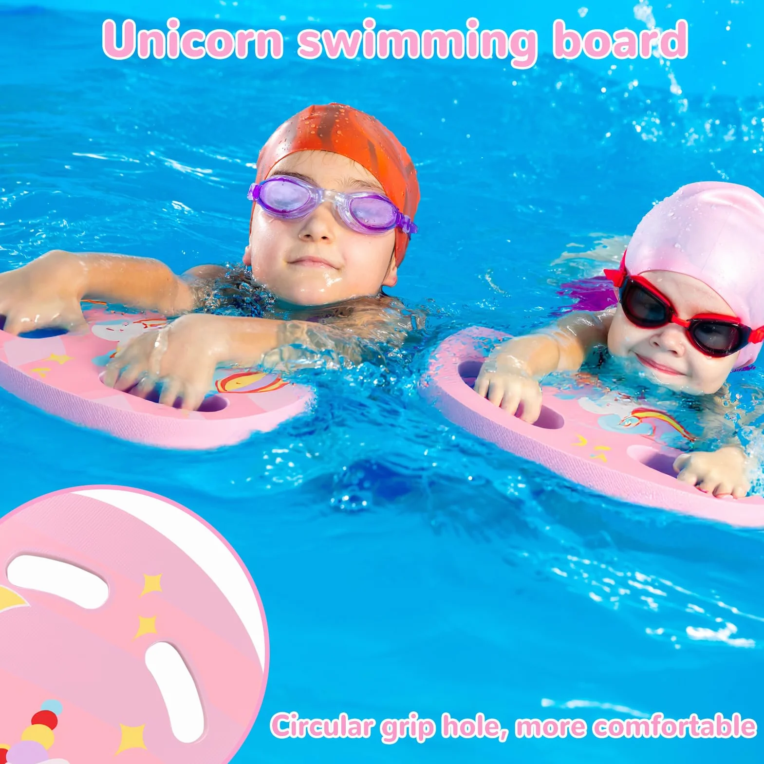 Tabla Natacion Niños, Tabla de Natación, Ayuda para Natación Infantil, Tabla Natación Principiantes, para el Entrenamiento y Aprendizaje de la Natación
