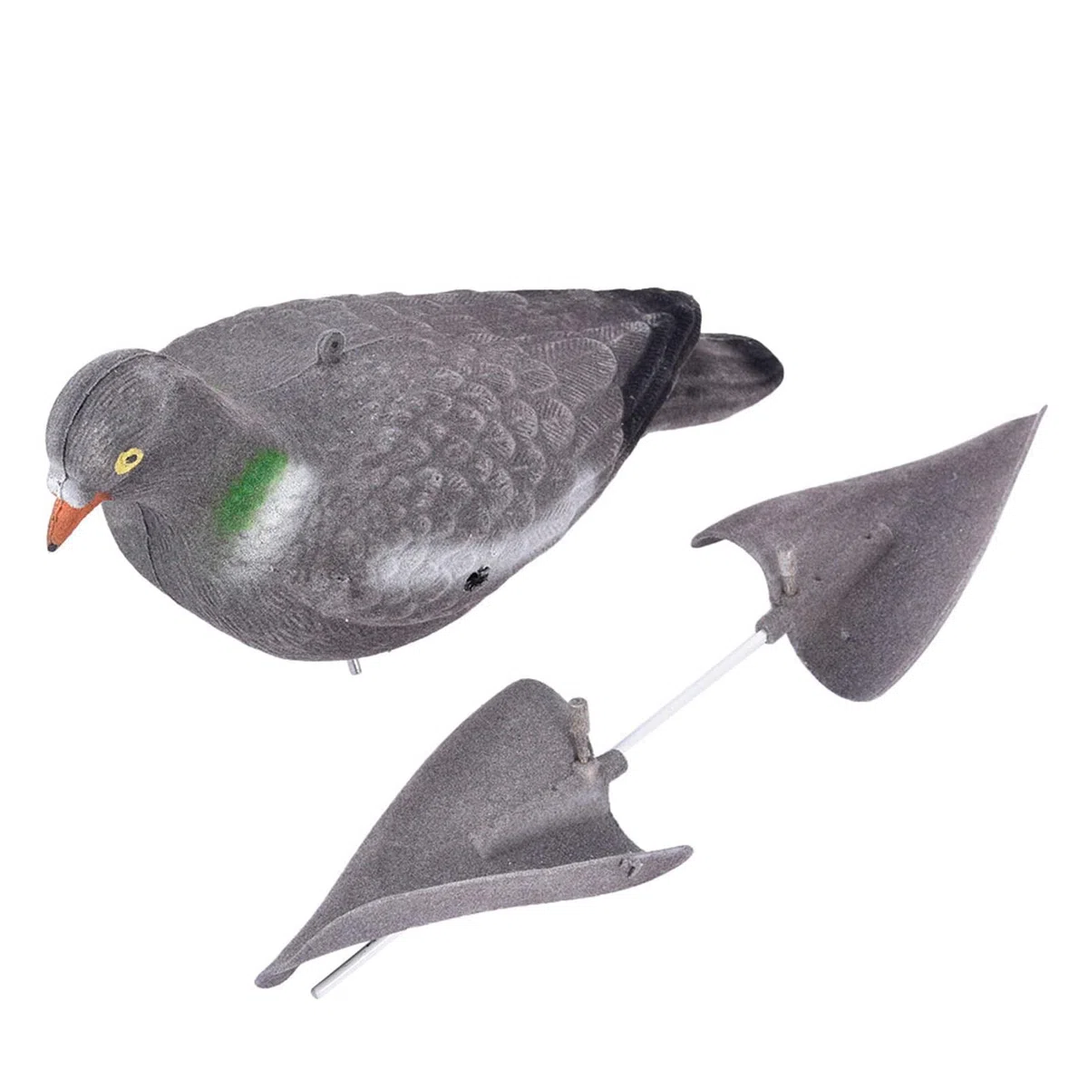 caza palomas con atractivos alas viento, accesorios caza Yard Decor para profesionales o principiantes en cultivos estanques