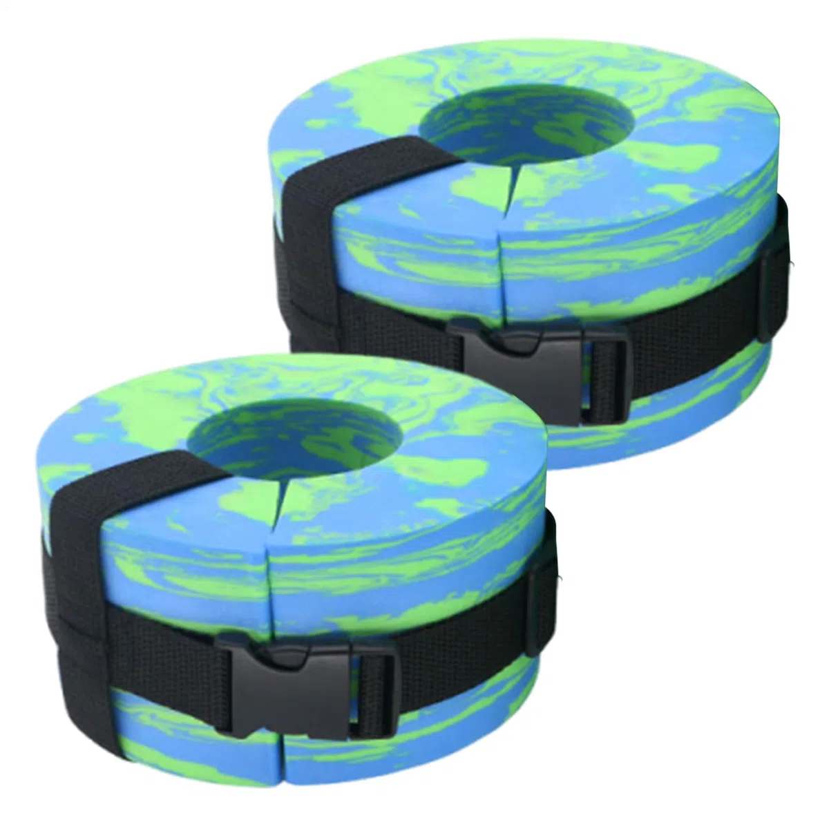 Manguitos de natación ajustables, pulseras aeróbicas acuáticas, pesas de entrenamiento para piscina, equipo de entrenamiento, correas de tobillo portátiles para ejercicios acuáticos, soporte de
