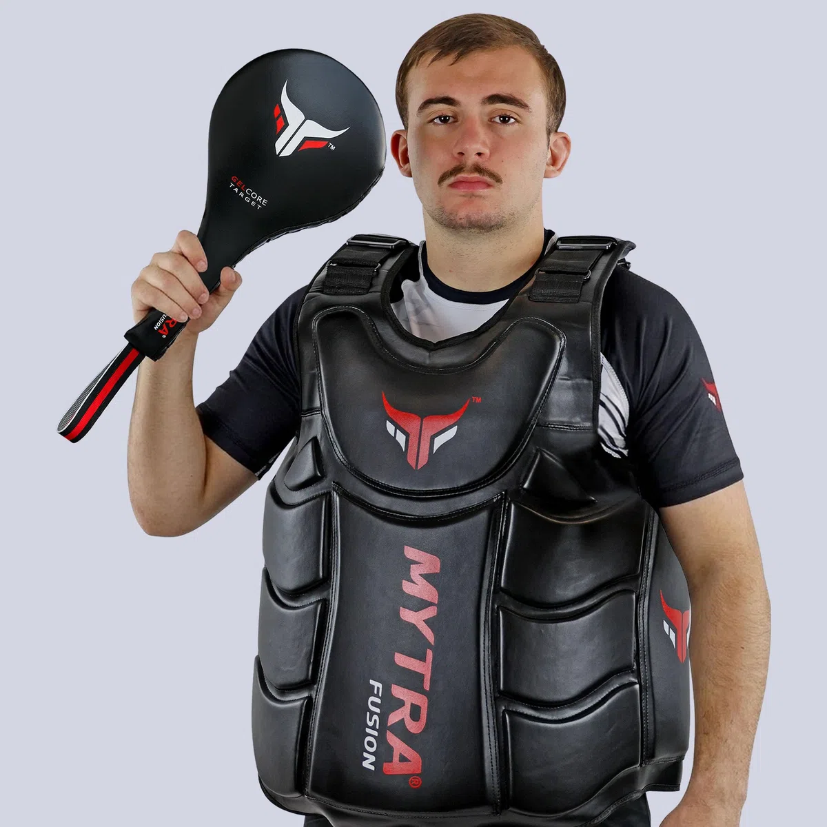 Mytra Fusion Taekwondo - Raqueta de Karate de Mano para Kickboxing y Artes Marciales