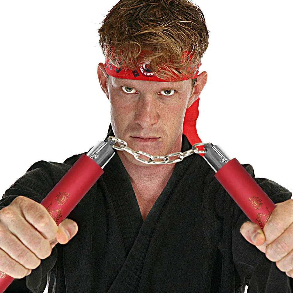 Nunchakus de Espuma Entrenamiento Práctico Nunchucks de Artes Marciales Nunchakus para Niños Adultos y Principiantes,Entrenamiento Portátil Artes Marciales Nunchakus de Espuma