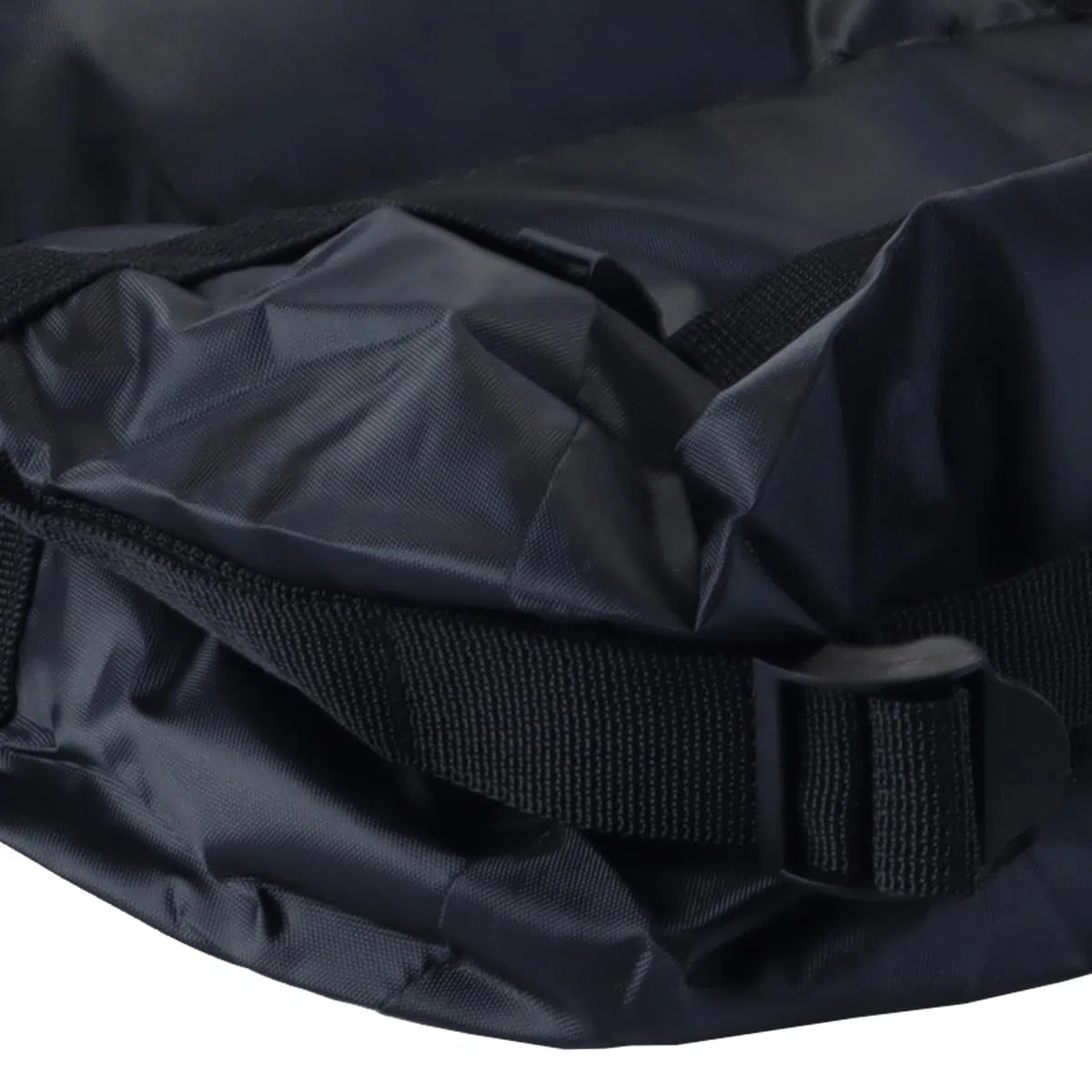 Paquete de 2 bolsas de compresión de tela Oxford para sacos de dormir, ropa, acampada al aire libre, viajes, bolsas de almacenamiento impermeables con correas de cordón.