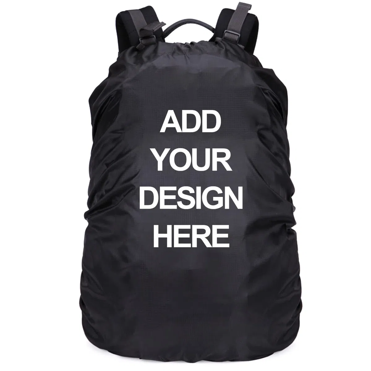 Muka Funda de Lluvia para Mochila con diseño Personalizado Fundas ultraligeras para Actividades al Aire Libre (con Bolsa de Almacenamiento)