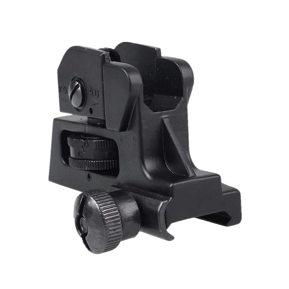 HWZ Accesorios Caza táctico Desmontable Compacto de Copia de Seguridad de Interés CQB Traseros con huelgo Completa de fit/Elevación