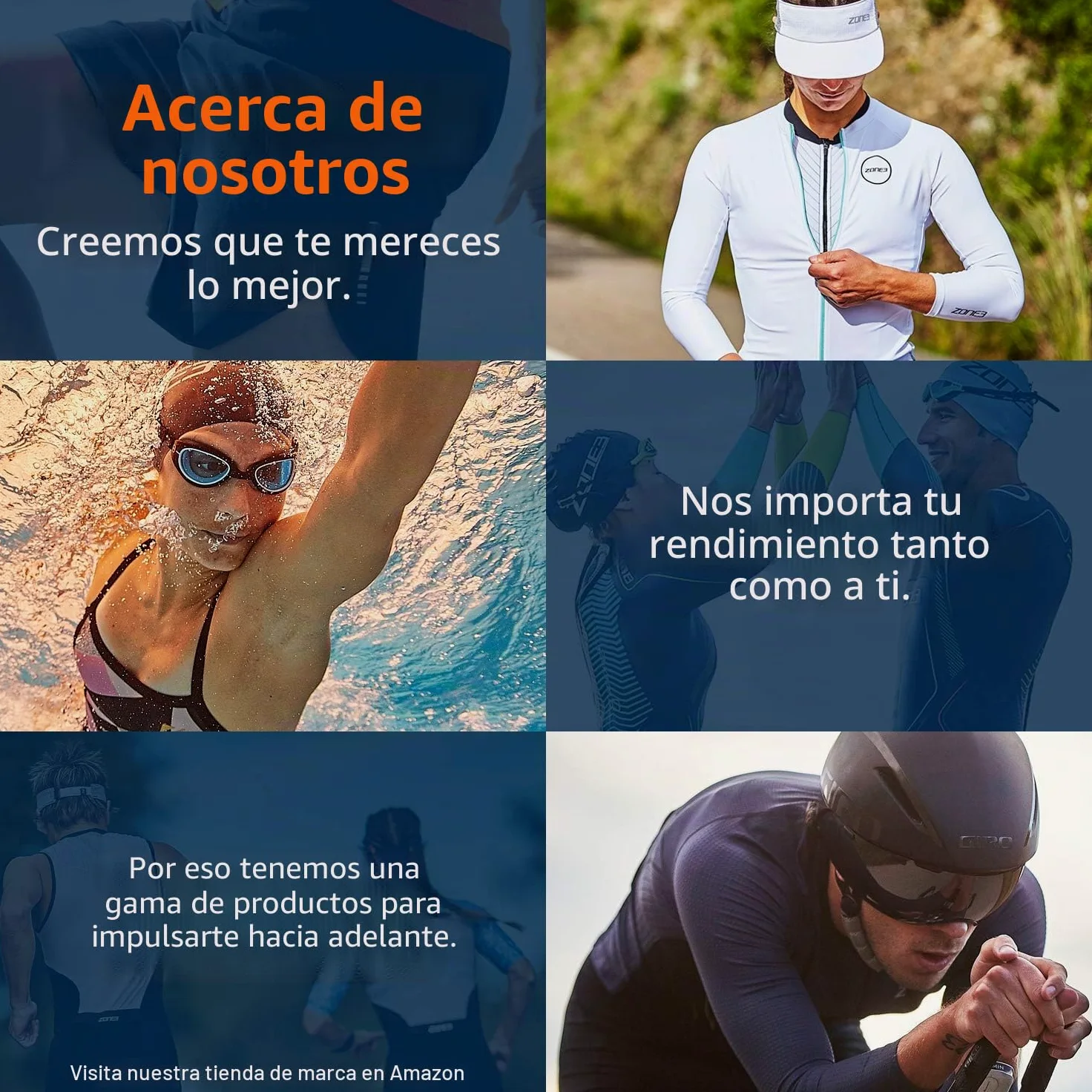 ZONE3 Ergo Palas de Entrenamiento para natación