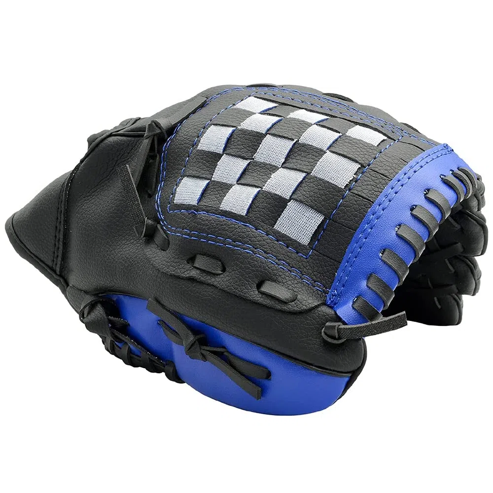 Guantes de béisbol para niños/Adolescentes/Adultos, Guantes de Softball, Guantes de Pelota Deportiva Guantes de Mano Izquierda de Cuero, Tiro Derecho
