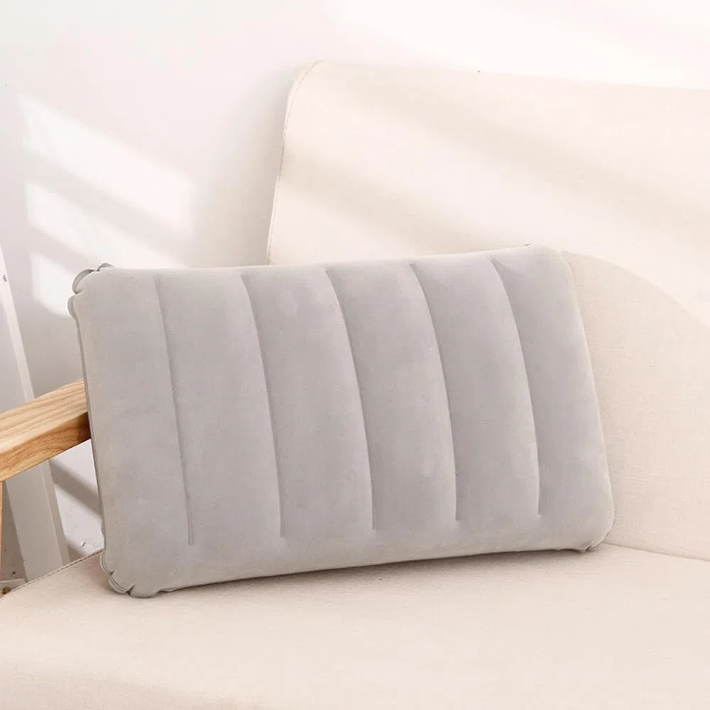 2 piezas Almohadas de Camping Hinchables,Almohada de Playa Hinchable,Ultraligero Cojin de Viaje Hinchable,Almohada de Playa Inflable,Almohada Inflable Camping,para viajes en playa,coche,tren y avión