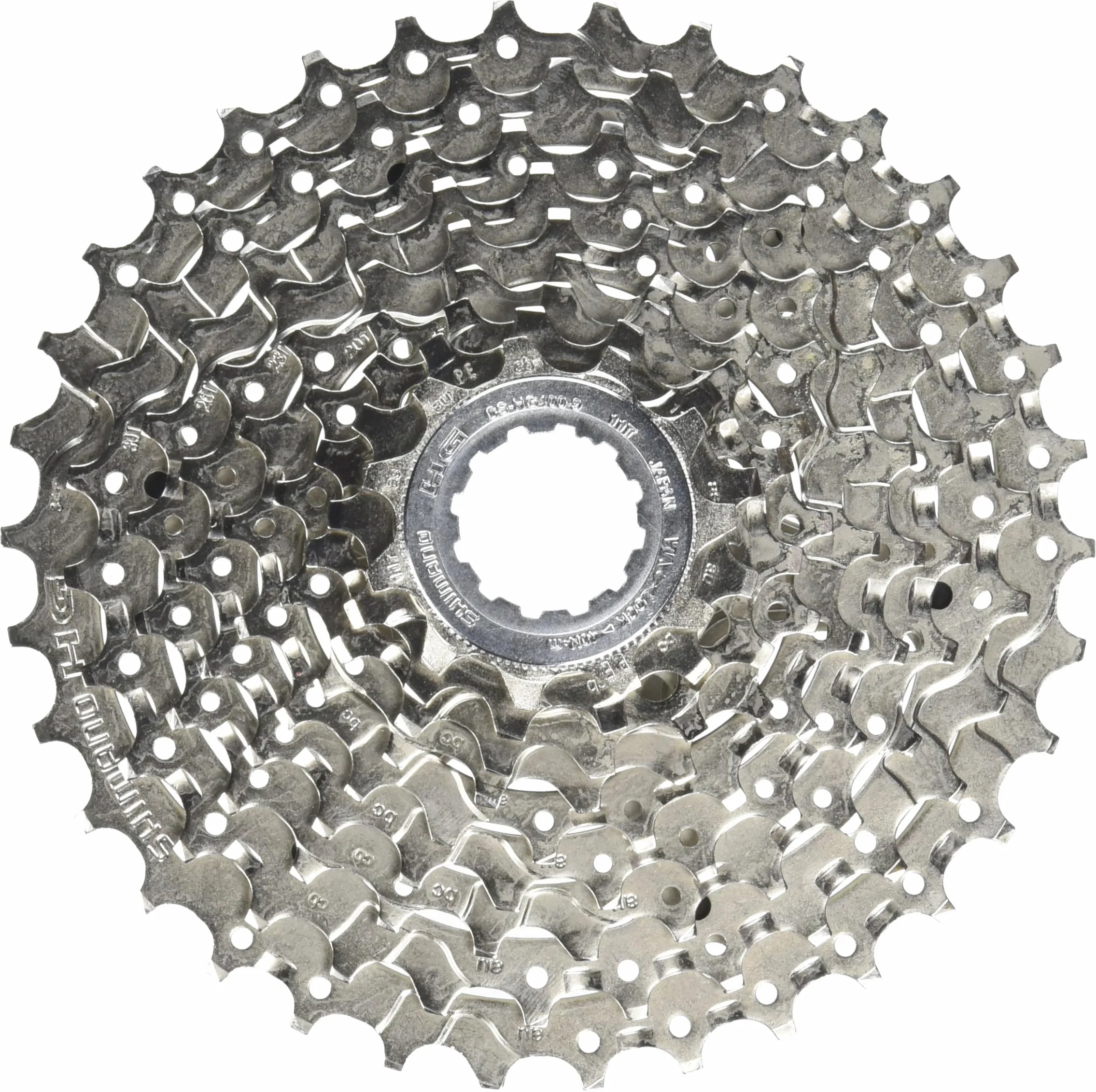 Diverse Shimano Alivio CS-HG400-9 - Cassette - Plateado Modelo