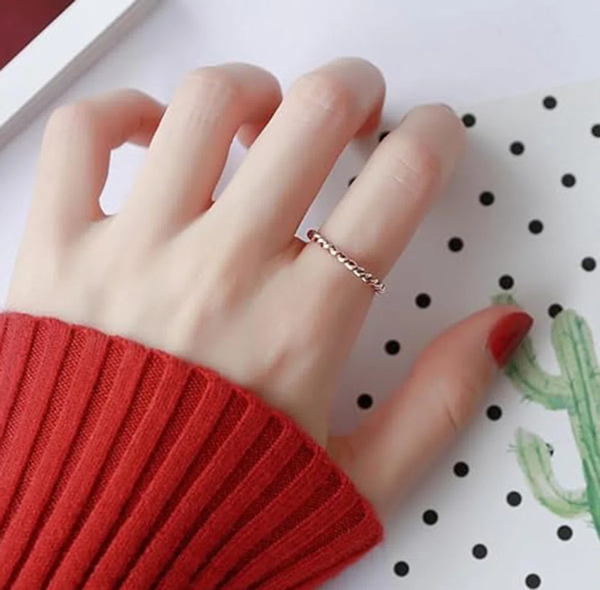 Anillo tensor de cobre sólido trenzado de cobre para hombres y mujeres, regalo de bienestar espiritual para aniversario/cumpleaños, unisex, para uso diario, 6, Cobre, No es una piedra
