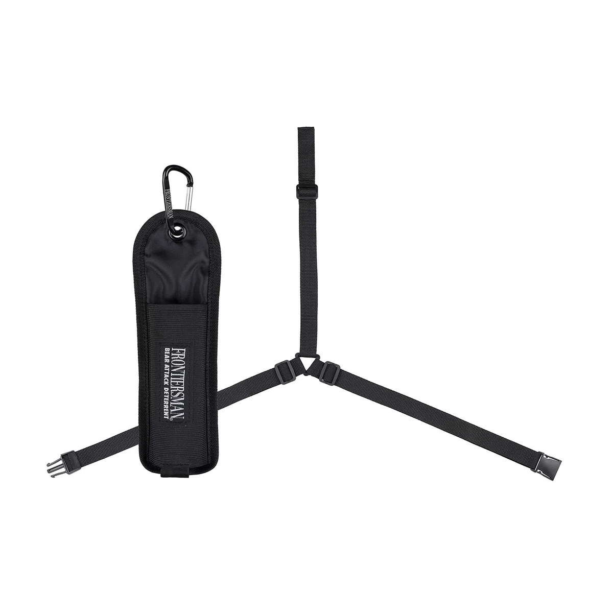 Sabre Frontiersman Bear - Funda en Aerosol para Botes de 7.9 y 260.8 g, Pecho de Nailon, cinturón, Cintura y Opciones 3 en 1 Disponibles, Correas Ajustables, elástico Fuerte Que Evita la pérdida del