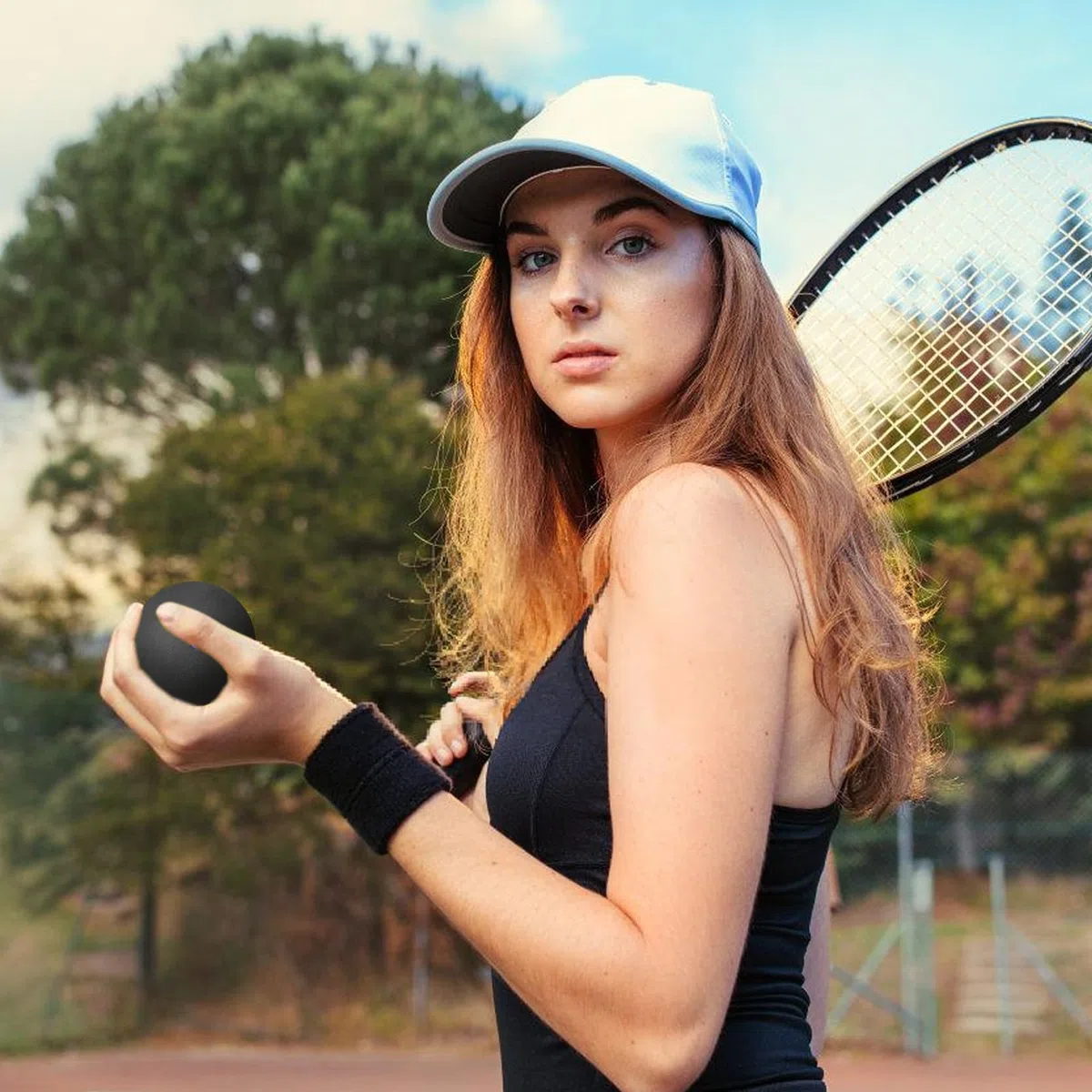 GOMETY Conjunto De 4 Pelotas De Squash: Uso Versátil Para Entrenamiento Y Competición, Caucho De Alta Calidad Para Principiantes Hasta Elite (Negro)