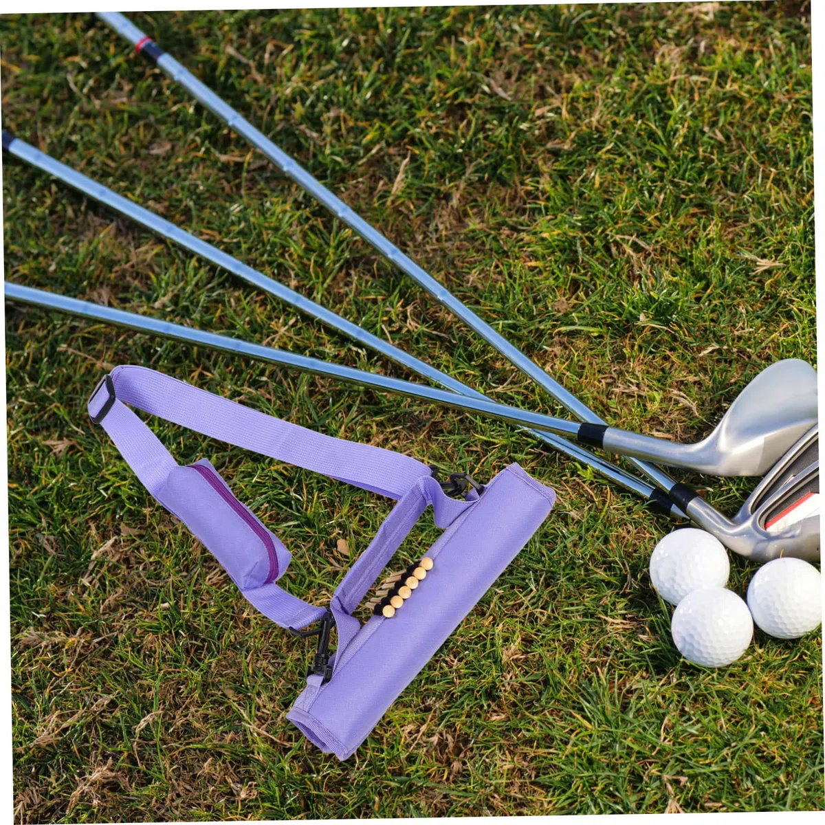 Bolsa Portátil de Golf para Hombres y Mujeres Diseño Compacto de Poliéster, Fácil de Llevar Agarre para Práctica y Viaje