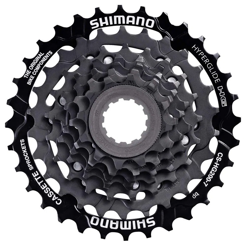 SHIMANO CS-HG200 // 7-fach Kassette (12-32 Zähne)