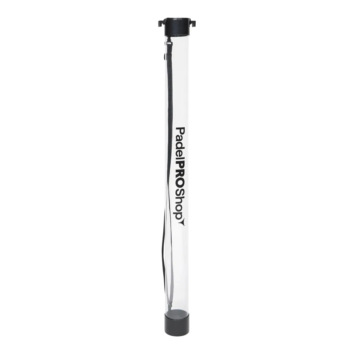 Padel Pro Shop Tubo Recogepelotas de Pádel Transparente 2026 - Recogedor de Pelotas con Capacidad para 15 Bolas, Diseño Ergonómico y Resistente para Entrenamiento Profesional