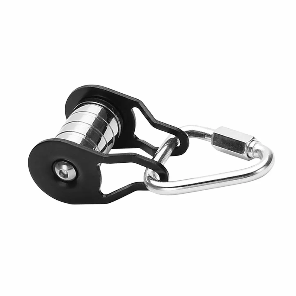 Kit de tirolina Deslizante para Adolescentes, Barra de Mono con polea y Cremallera Que se Puede conectar a Cualquier Slack-Line, Kit de tirolina slackli ne para Adolescentes, para Exteriores