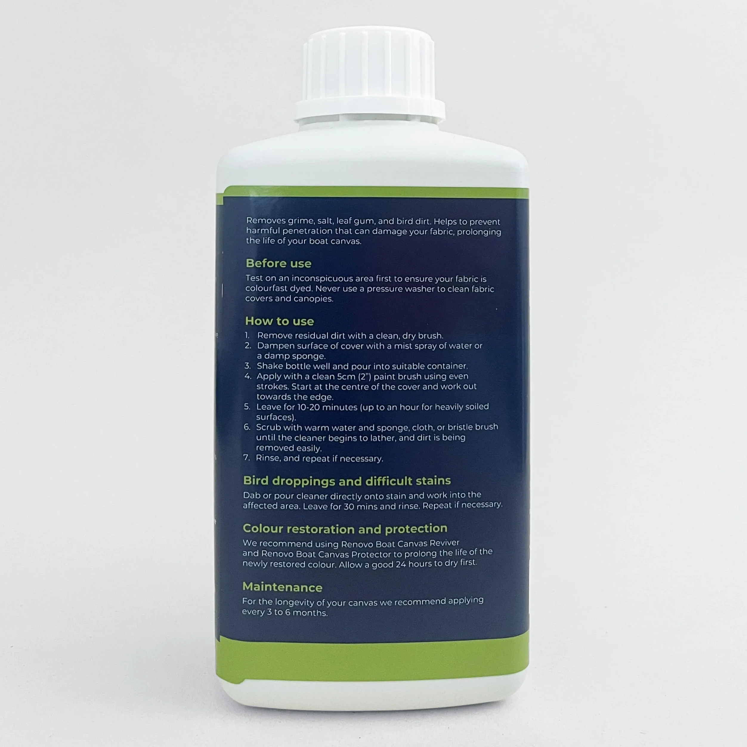 Renovo Limpiador de Lona para Barcos, Neutro, 500 ml