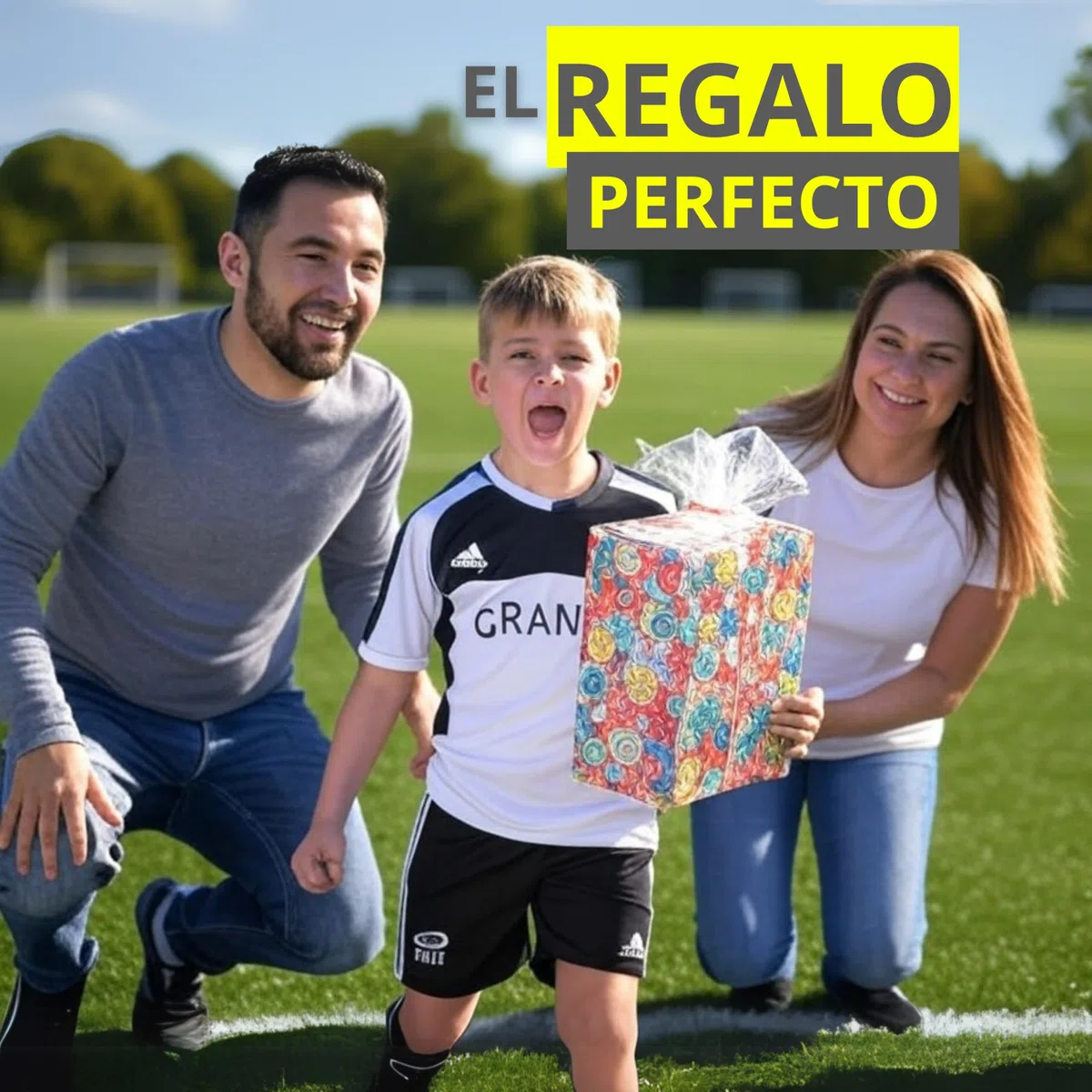 GRANTY Alfombra Entrenamiento Futbol CON APP - Incluye Calctines + Bolsa + App de Entrenamiento con Videos Interactivos - Alfombra Futbol Entrenamiento