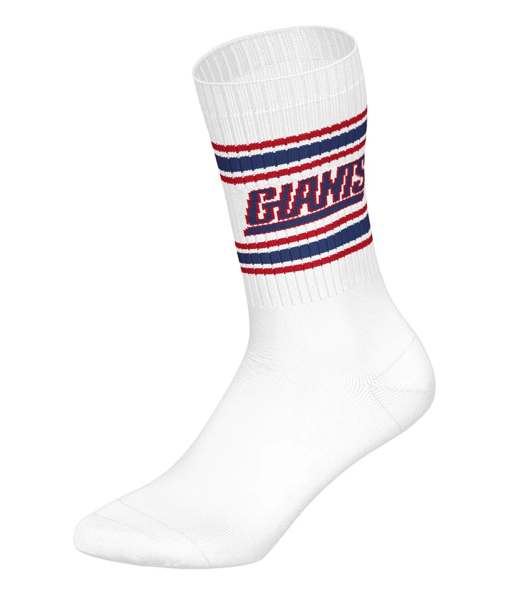 NFL Ny Giants 3pk Crew Socks Calcetines deportivos Unisex adulto (Pack de 3)