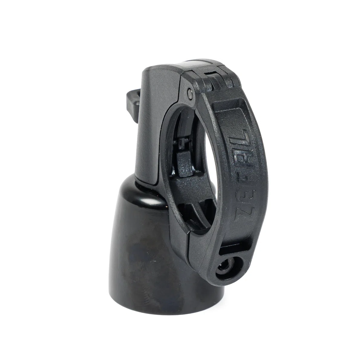 ZEFAL Trail Bike Bell - Timbre Bicicleta Montaña y Gravel - Timbre Bici Fabricado en Aluminio - Negro - Manillares Ø 22,2 a 35 mm - Fabricado en Francia